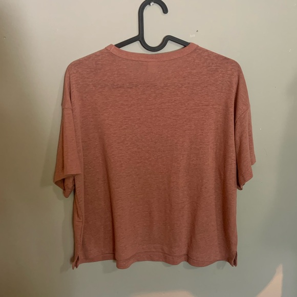Old Navy Pink Oversized Tee XS - Picture 3 of 3